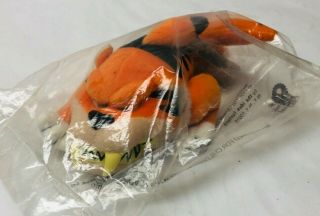 Infamous Meanies Tiger Shark 9 " Plush Toy 1990s Quaker Oats Toy