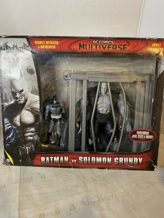 Batman And Solomon Grundy Multiverse Dc Comics Action Figures