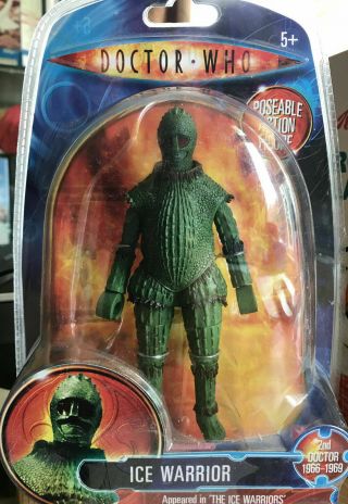 Doctor Who Bbc Ice Warrior 5 " Action Figure