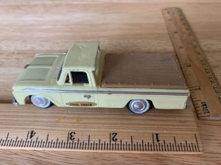 Yellow Ford Pickup Truck Vintage 1960’s Motorific Ideal Slot Car 1964