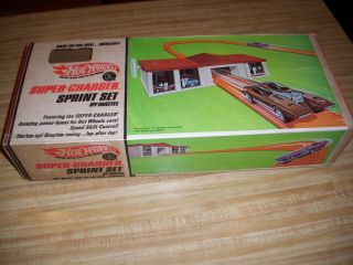 1968 Hot Wheels Redline - Charger Sprint Set Empty Box Only