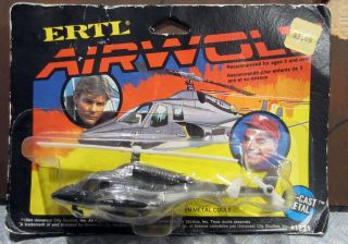 Ertl Airwolf Die Cast Toy 1984