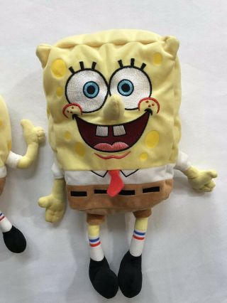 Spongebob TY Beanie Baby Thumbs Up Plush Bean Bag Toys 2004 2010 Wink 3
