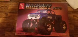 Vintage Amt Ertl Bigfoot Monster Truck 4×4×4 Ford.  1/25 Scale.