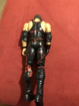 WWE Kane Series 22 Mattel Wrestling Action Figure 2011 Wrestler WWF mouth closed 2