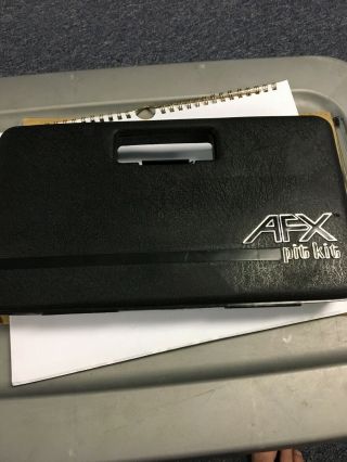 Vintage 1973 Aurora Products Afx Pit Kit Carry Case