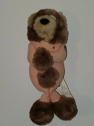 Meanies Beanies Series 2 Bare Bear Stuffed Animal Figure W/tag