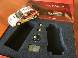 1/32 Scx Pro Citroen Xsara Wrc Rally Version Alloy Wheels And Gears Danny Sordo
