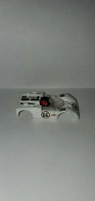 Vintage Tyco Pro 66 Chaparral Slot Car Body Tycopro Afx T - Jet No Fin