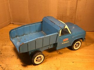 vintage tonka hydraulic dump truck pressed steel toy 3
