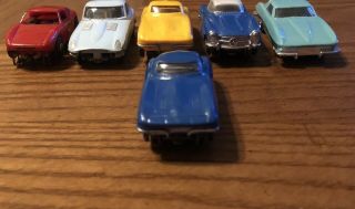 Htf Rare Vintage Lionel H.  O.  ‘64 Chevrolet Corvette Stingray In Blue