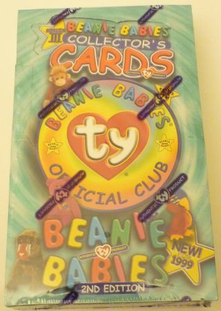 Ty Beanie Babies Collector Trading Cards 2nd Edition Series 3 Box