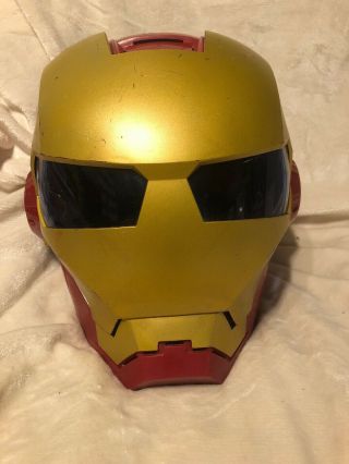 Marvel Iron Man 2 Deluxe Helmet Electronic Costume Ironman Mask Hasbro