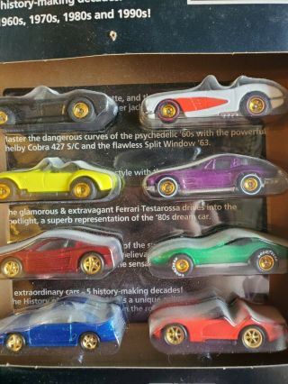 Vintage Limited Edition 1941 The History Of Hot Wheels Ii,  8 Sportscars