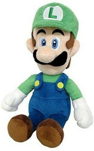 Little Buddy Mario Bros.  Luigi 10 " Plush [new ] Plush
