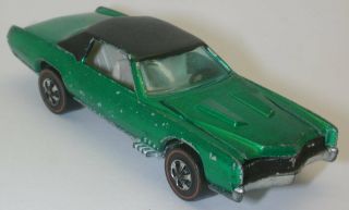 Redline Hotwheels Green 1968 Custom Eldorado Oc12300