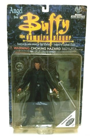 1999 Moore Buffy The Vampire Slayer Angel Previews Exclusive Figure -