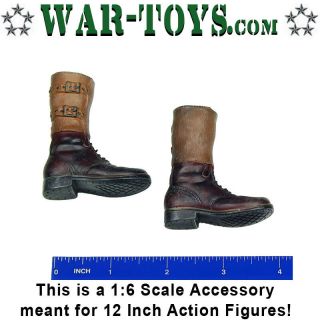 Wwii Us Army Tom Grieger - Boots - 1:6 Scale - Dragon Action Figure Accy