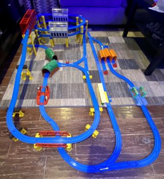 Tomy Trains Deluxe City Railway Set 8292 Plus,  Trains And Frright