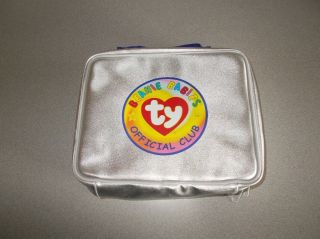Ty Beanie Babies Club Carry Storage Case Bag Only 10 X 9 X 2.  5 Inch Pre Owned