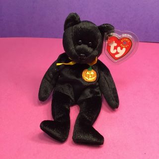 Ty Beanie Baby - Haunt The Halloween Bear
