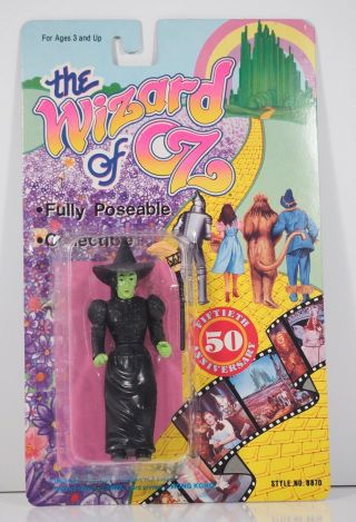 The Wizard Of Oz Wicked Witch (1988) 50th Anniversary Toy Figure Moc