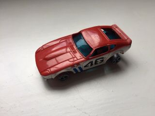 Afx Datsun 240z Slot Car Red,  White,  And Blue 46