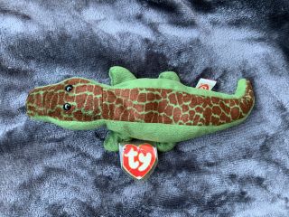 Rare - Ty Beanie Baby Ally Style 4032 1993 3rd Generation P.  V.  C.  Pa - 1965 (kr)