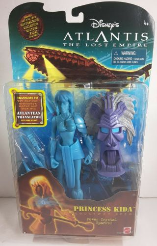 Disney Atlantis The Lost Empire Princess Kida 6 " Action Figure 2000 Mattel 29324
