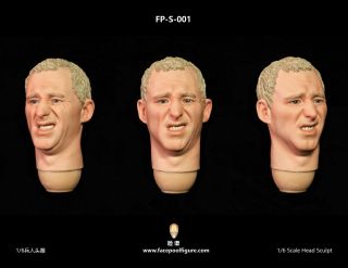 Facepoolfigure 1/6 Scale Male Head Sculpt - Fp - S - 001