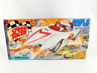 Vintage Speed Racer Mach 5 Play Set 1999