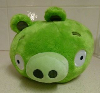 Angry Birds Bad Green Pig Plush Toy - 2010 - Rovio Ent/commonwealth Toy & Novelty