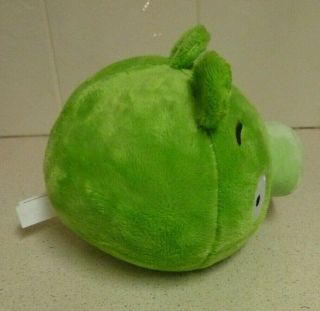 ANGRY BIRDS BAD GREEN PIG PLUSH TOY - 2010 - ROVIO ENT/COMMONWEALTH TOY & NOVELTY 3