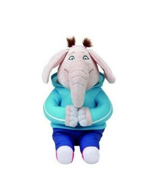9 " Ty Meena Sing Movie Elephant Plush Beanie Toy Collectible Kids Stuff Animal