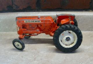 Older Vintage Allis Chalmers Die Cast Toy Tractor
