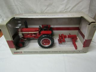 Farm Toy Tractor 1:16 Scale Ertl Case International Ih Hydro 70 With Blade