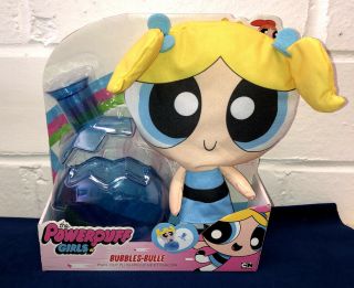 The Powerpuff Girls Bubbles Bulle Cartoon Network Doll 2016 Blue Shipp G1