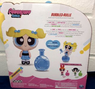The Powerpuff Girls Bubbles Bulle Cartoon Network Doll 2016 Blue SHIPP G1 3