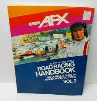 Vintage 1975 Aurora Afx Model Motoring Ho Scale Slot Car Guide Book Vol.  2