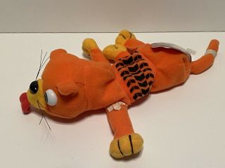 Meanies Beanie Babies Splat The Kat With Tags Plush Series 1