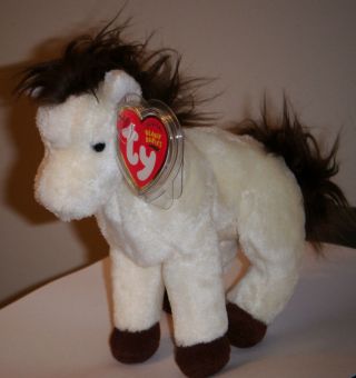 Ty Beanie Baby - Marshall The Horse (6 Inch) With Tags