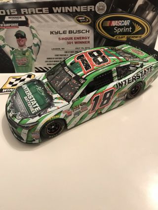 Kyle Busch 2015 Hampshire Raced Win 1/24