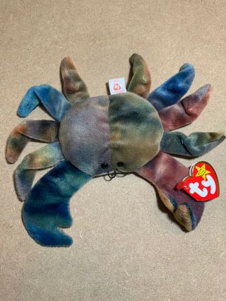 Claude The Crab Ty Beanie Baby 1996