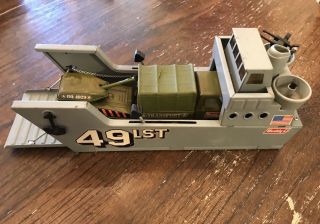 Vintage Buddy L 49 Lst Landing Craft Boat Military Army Usa Tanker Truck Toys