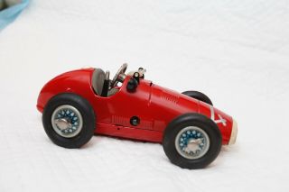 Schuco 1070 Vintage windup Grand Prix Racer U.  S Zone clockwork 2