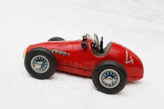 Schuco 1070 Vintage windup Grand Prix Racer U.  S Zone clockwork 3