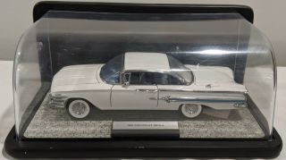 Franklin 1960 Chevrolet Impala Sport Coupe 1:24 Ermine White Diecast Car