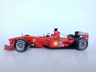 Hot Wheels Ferrari F1 2000 1:18 Scale Rubens Barrichello Diecast Model Car Read