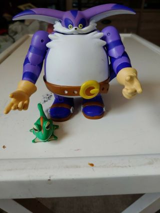Sonic The Hedgehog Big The Cat And Froggy Jazwares Figure Toy Sega