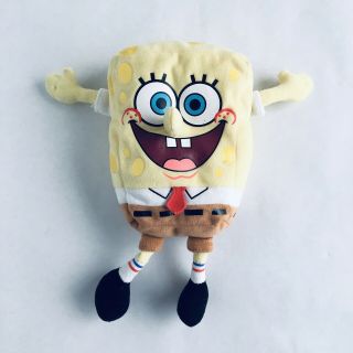 Ty Beanie Buddies Nickelodeon 8” Spongebob Squarepants 2014 Plush Stuffed Toy